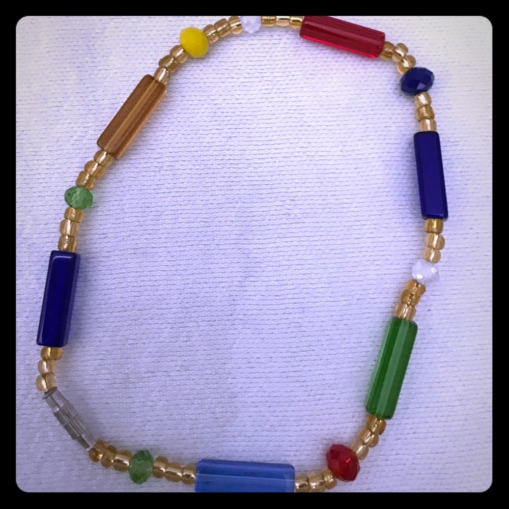 Ankle bracelet hand crafted in Ghana